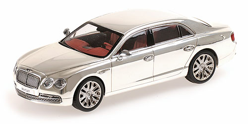 BENTLEY FLYING SPUR W12 – SILVER PLATED (05561SP) 1:43 model