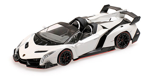 LAMBORGHINI VENENO ROADSTER – WHITE (05572W) 1:43 model