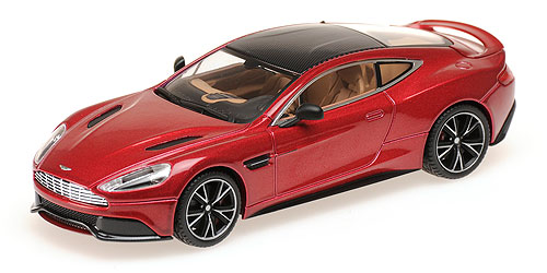 ASTON MARTIN VANQUISH – 2013 – VOLCANO RED (05581VR) 1:43 model