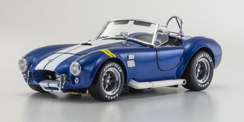 SHELBY COBRA 427 S/C – BLUE – WITH YELLOW STRIPE (08045BLY) 1:18 model