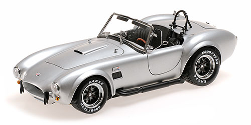 SHELBY COBRA 437 S/C – MATT SILVER (08045SM) 1:18 model