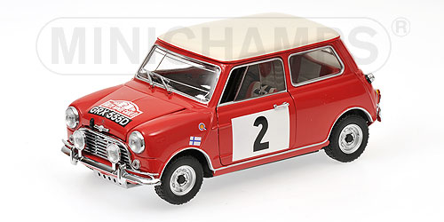 MORRIS MINI COOPER S – #2 – RALLY MONTE CARLO 1966 1:18 model