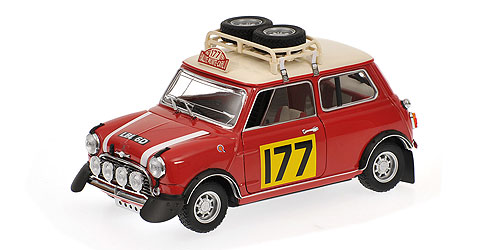 MORRIS MINI COOPER – RALLY MONTE CARLO – 1967 #177 1:18 model