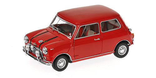 AUSTIN MINI COOPER S – 1969 – RED 1:18 model