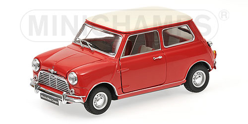 MORRIS MINI COOPER MK-1 – RED 1:18 model