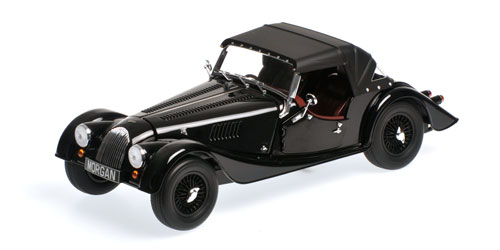 MORGAN 4/4 SPORTS – MORGAN FLAT BLACK – 2008 EDITION 1:18 model