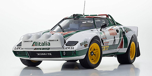 LANCIA STRATOS HF – WINNER RALLYE SANREMO 1976 – #4 (08130F) 1:18 model