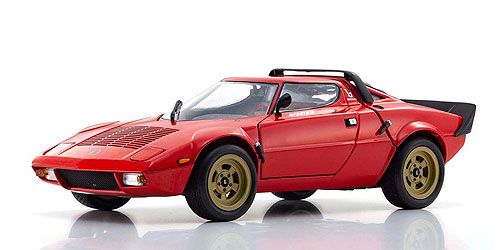 LANCIA STRATOS HF RED – (08130R) 1:18 model