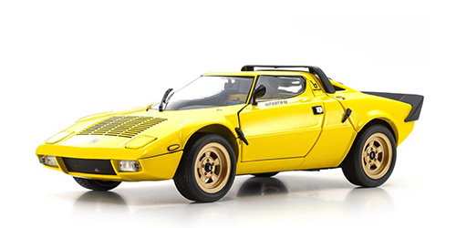 LANCIA STRATOS HF – YELLOW – (08130Y) 1:18 model