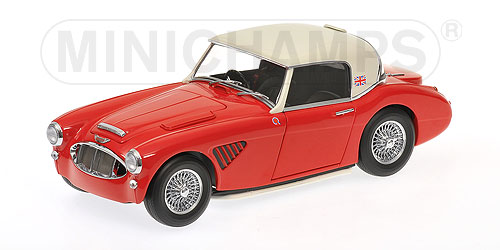 AUSTIN HEALEY 3000MK-1 – RACING PROTO – RED 1:18 model