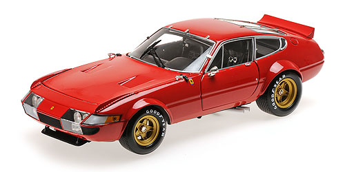FERRARI 365GTB/4 – PLAIN DECORATION RED (08165R) 1:18 model