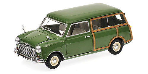 MORRIS MINI TRAVELLER – GREEN 1:18 model