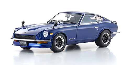 NISSAN FAIRLADY Z-L (S30) – BLUE W/SILVER RIMS (08220WBL) 1:18 model