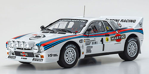 LANCIA RALLYE 037 – #1 – RALLY MONTE CARLO 1983 (08306A) 1:18 model