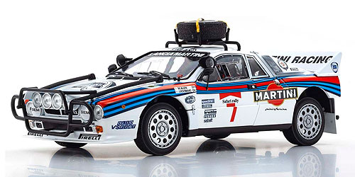 LANCIA RALLYE 037 – #7 – SAFARI 1984 – ALEN/KIVIMAKI (08306D) 1:18 model