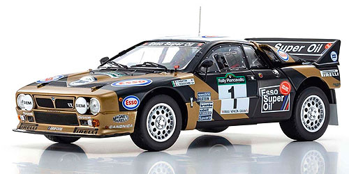 LANCIA RALLYE 037 – #1 – PIANCAVALLO 1985 – WINNER TABATON/TEDESCHINI (08306E) 1:18 model