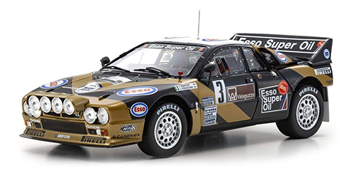 LANCIA RALLYE 037 – #3 – TARGA FLORIO – TABATON/TEDESCHINI 1985 (08306H) 1:18 model