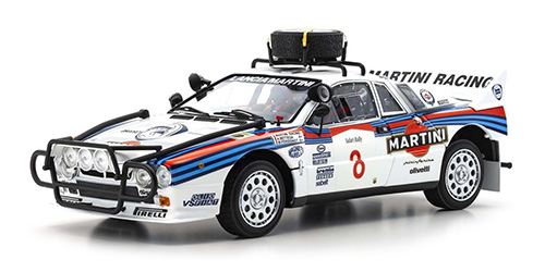 LANCIA RALLYE 037 – #8 – SAFARI RALLY NAIROBI – TABATON/TEDESCHINI 1985 (08306J) 1:18 model