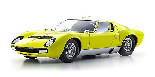 LAMBORGHINI MIURA P400 SV – YELLOW – (08317Y) 1:18 model