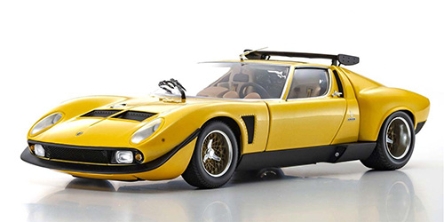 LAMBORGHINI MIURA SVR – YELLOW (08319GY) 1:18 model