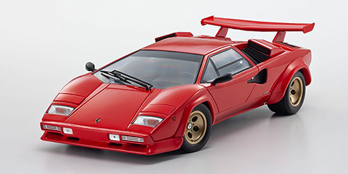 LAMBORGHINI COUNTACH LP 5000 – RED W/BLACK INTERIOR (8320RBKG) 1:18 model