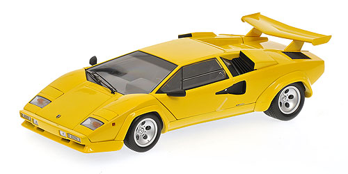 LAMBORGHINI COUNTACH LP5000 S – YELLOW 1:18 model