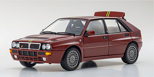 LANCIA DELTA HF INTEGRALE COLLEZIONE – BORDEAUX RED (08343C) 1:18 model