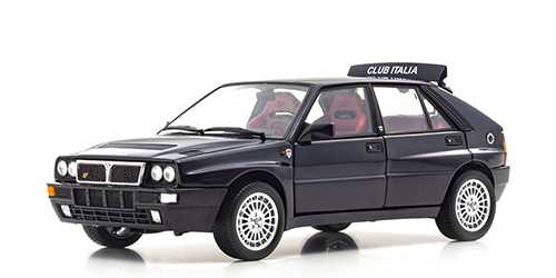 LANCIA DELTA HF INTEGRALE – CLUB ITALIA DARK BLUE (08343SC) 1:18 model