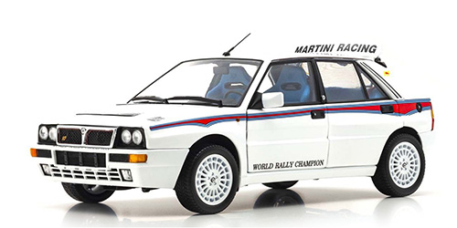 LANCIA RALLYE DELTA HF INTEGRALE 6 – WHITE (08344E) 1:18 model