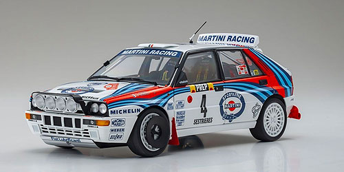 LANCIA DELTA HF INTEGRALE #4 RALLY MONTE CARLO 1992 1:18 model