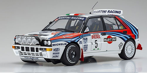 LANCIA DELTA HF INTEGRALE #5 RALLY SANREMO 1992 MARTINI (08348B) 1:18 model