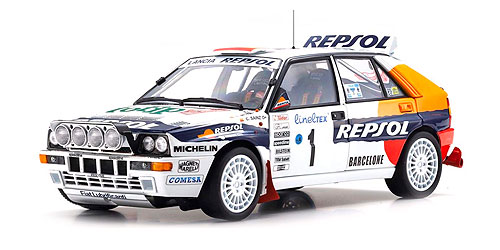 LANCIA DELTA HF INTEGRALE – 1993 – RALLY MONTE CARLO – SAINZ (08348C) 1:18 model