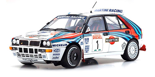 LANCIA DELTA HF INTEGRALE – 1992 – RALLY SANREMO – KANKKUNEN (08348D) 1:18 model