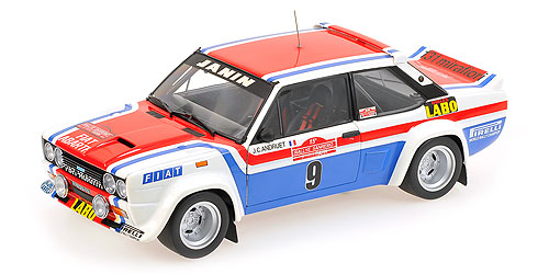 FIAT 131 ABARTH #9 SANREMO 1977 1:18 model