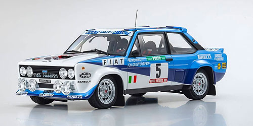 FIAT 131 ABARTH – 1980 – RALLY PORTUGAL #5 (08376A) 1:18 model