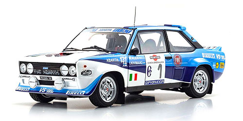 FIAT 131 ABARTH – 1981 – ALEN/KIVIMAKI – RALLY COSTA SMERALDA #1 (08376D) 1:18 model