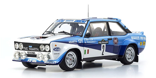 FIAT 131 ABARTH – 1981 – BETTEGA/PERISSINOT – PIANCAVALLO #2 (08376F) 1:18 model