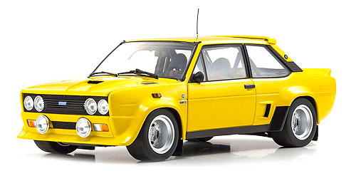 FIAT 131 ABARTH – YELLOW (08376Y) 1:18 model