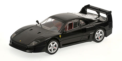 FERRARI F40 LIGHT WEIGHT BLACK GT WING 1:18 model
