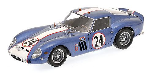 FERRARI F250 GTO #24 – LIGHT BLUE 1:18 model