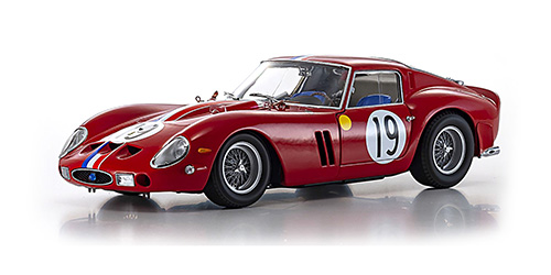 FERRARI 250 GTO – #19 – 2ND PLACE LE MANS 1962 (08438A) 1:18 model