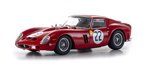 FERRARI 250 GTO – #22 – 3RD PLACE LE MANS 1962 (08438B) 1:18 model