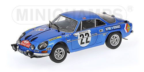 ALPINE RENAULT A110 – #22 – MONTE CARLO – 1971 1:18 model