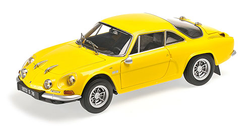 RENAULT ALPINE A110 1600S – RENAULT YELLOW (08484Y) 1:18 model