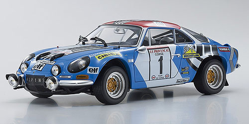 RENAULT ALPINE A110 – #1 1973 TOUR DE CORS (08485A) 1:18 model
