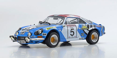 ALPINE A110 – 1973 – TOUR DE CORSE #5 (08485B) 1:18 model