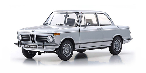BMW 2002 TII – SILVER – (08543S) 1:18 model