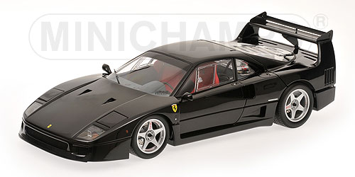 FERRARI F40 LIGHT WEIGHT LM WING – BLACK 1:12 model