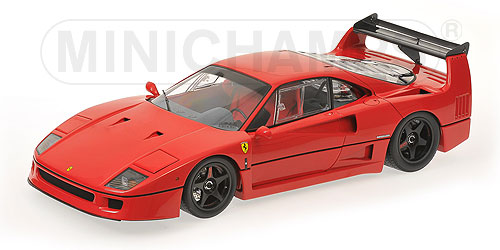 FERRARI F40 LIGHT WEIGHT RED LM WING 1:12 model