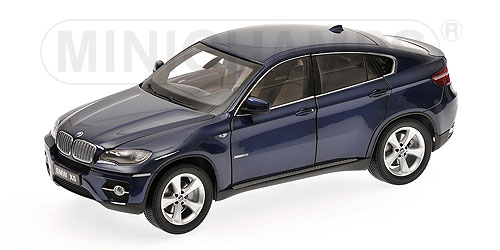 BMW X6 WDRIVE 50i (E70) – DEEP SEA BLUE 1:18 model